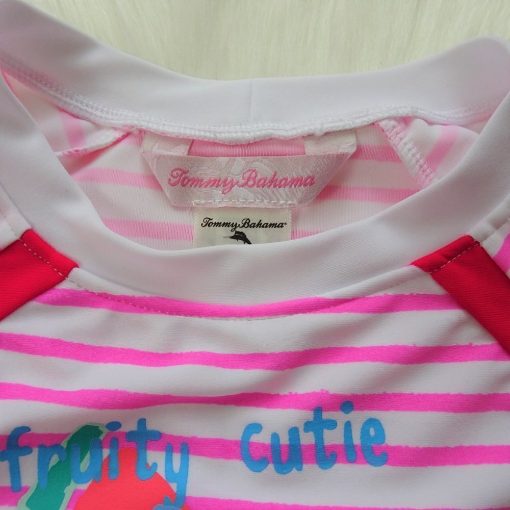 NWT Tommy Bahama Girls Rash Guard Swim Set  2T Watermelon UPF 50+ - Picture 8 of 11